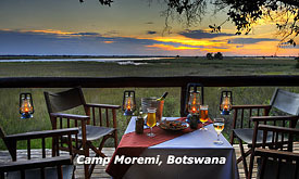 Camp Moremi,Okavango Delta and Moremi Safaris in Botswana, Moremi Safari Lodges and Camps
